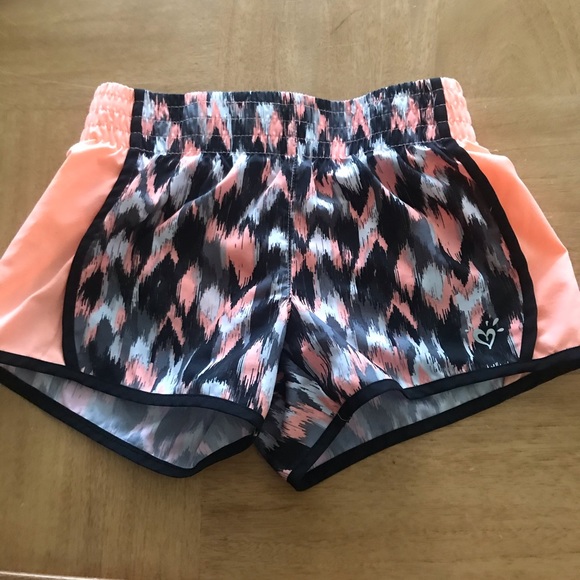 Justice Other - Justice Girls Athletic Shorts Size 8 black/ orange